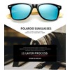 Long Keeper - Gafas de sol polarizadas de madera de