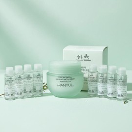 Hanyul Artemisia Moisture Soothing Cream 55ml + Toner Lotion Cream Citron Sleep Pack Cleansing Pack Foam Gift Composition Selection / 한율 어린쑥 수분진정 크림 55ml+토너로션크림 유자수면팩클렌징팩폼 증 정구성선택