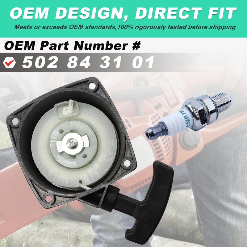 ADEFOL Husqvarna 150BF 150BT 350BF 350BT Recall Starter Kit with