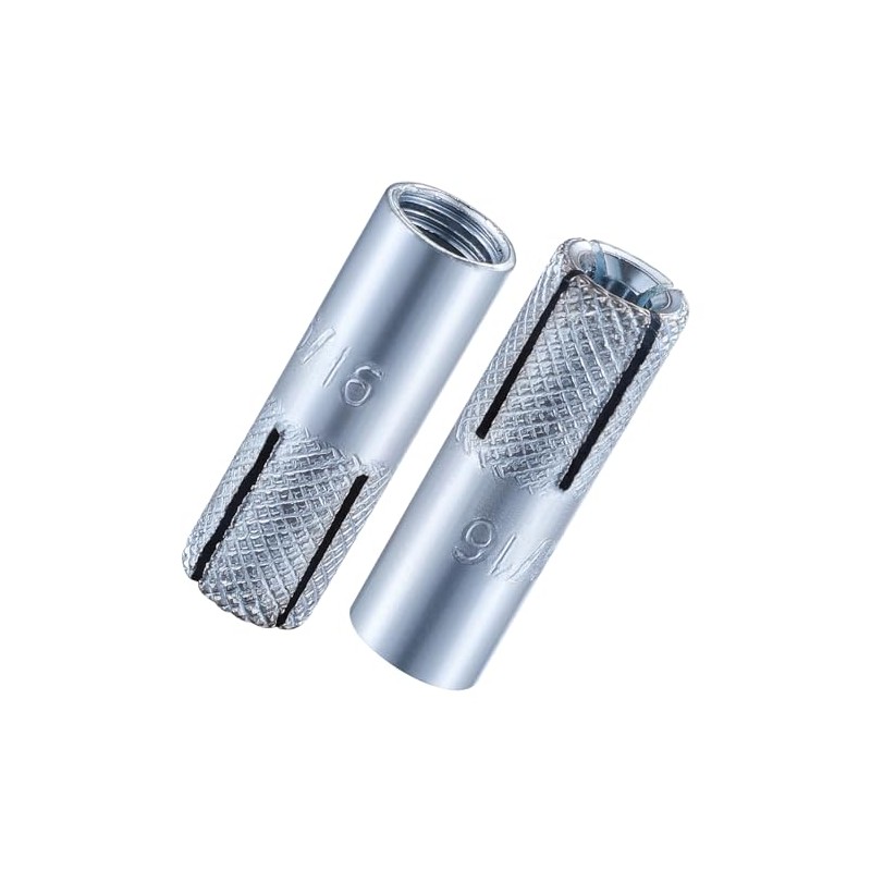 Wensilon(20 pcs) 5/16"-18 Premium Zinc Plated Carbon Steel Drop in