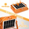 100W LED Solar Work Light, 466 LED 10000LM Magnetic Worklight