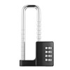 Filhome Combination Lock with Shackle Long 4 Digit Combination Lock