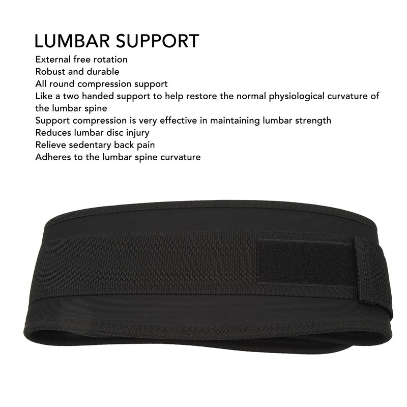 Lumbar Support Belt Adjustable Waist Protection Comfortable Breathable Waist Compression