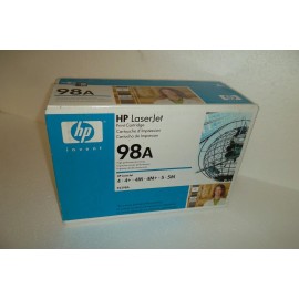 HP 98A Black Toner Cartridge LaserJet 6.8K Pages 4 5 4 Plus 5N 5M 92298A OEM NEW