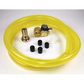 Fumoto F106SX Oil Drain Valve with HD Pro 5' Hose Kit for Fumoto S & SX Nipple