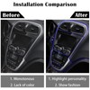 Car Interior Trim Strips,Universal 9.8 ft Car Electroplating Decoration Styling