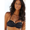 Lascana Women's Mix Kini Bikini Bandeau Top Black black Size:42C