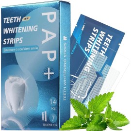 Tiras Blanqueadoras De Dientes Para Dientes Sensibles, 14 Ti