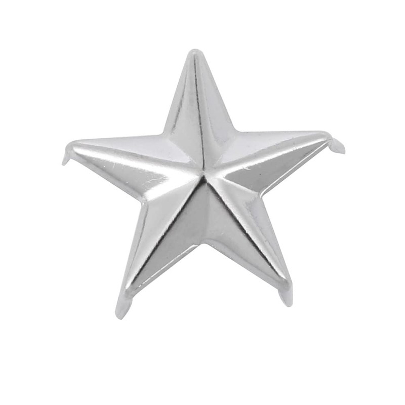 CENPEK 200PCS 15mm Star Rivets Decoration Five-Pointed Star Claw Hand