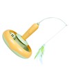 Cat Feather Toy Automatic 360 Degrees Rotating Bell Ball Stable