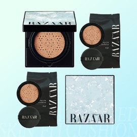 Harper's Bazaar (현대홈쇼핑)BAZAAR 하퍼스바자 어드벤스드 스킨 핏 로열스타 쿠션 매니아구성(본품2+리필2) (Hyundai Home Shopping) BAZAAR Harper's Bazaar Advanced Skin Fit Royal Star Cushion Mania Set (2 Main Products + 2 Refills)