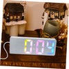 Mobestech Digital LED Alarm Clock with Large Display for Bedroom