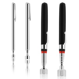 COWANIEE 4 PCS Telescopic Magnetic Pickup Tool, Durable Magnetic Pickup Tool (1.5LB 3LB 10LB 15LB)