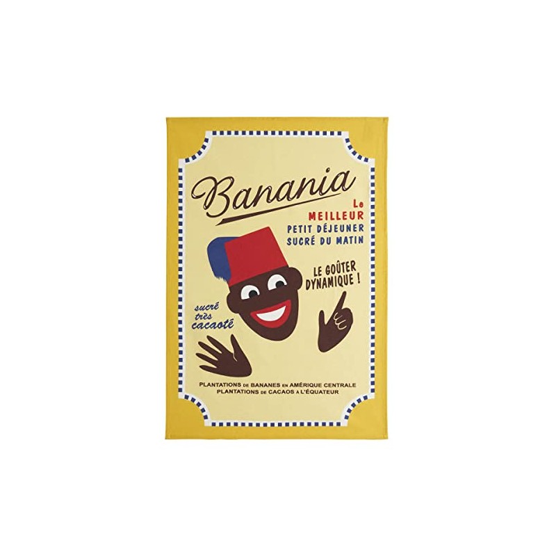 Coucke Cotton Tea Towel Banania (Dynamic Flavour)