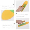 LALAFINA Sponge Handheld Tile Gap Scraper with Wooden Handle Durable