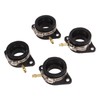 4 Pcs Carburetor Intake Manifold Boots 16065‑028 Rubber Inlet Joint
