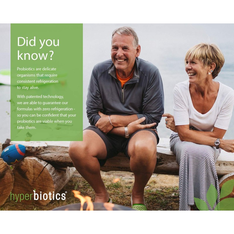 Hyperbiotics Pro-Bifido Probiotic Support for Ages 50 Plus—60 Vegetarian Tablets