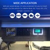 Rocker Switch Panel 4 Gang 12‑24V 5 Pin Blue Light