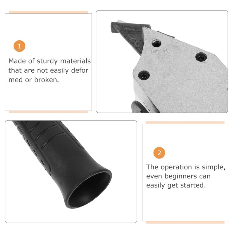 Tofficu Electric Drill Plate Cutter Attachment Durable Cutter for Drill