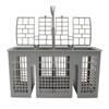 Utensil Holder for Dishwasher - Dishwasher Silverware Basket Replacement -