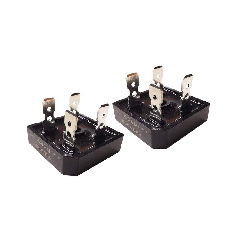 ASEMI S50VB60 (5-Pack) Through Hole Single Phase 50A 600V Bridge