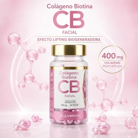 Cápsulas Faciales de Colágeno y Biotina 90 cápsulas Twist-Off Reafirma, Nutre y Revitaliza tu Piel
