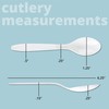 Plasticpro Disposable White Plastic Tea Spoons Heavyweight Utensils Pack of