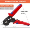 Herramientas de Crimpado de Casquillo (Awg23-7), Crimpadora de Terminales