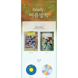 The Wind Ready : Summer Vacation 1st Single Album VACATION Version CD+1p Folding Poster on Pack+74p PhotoBook+1ea Envelope+1ea Picture Diary PostCard+1p Polaroid Photo+1p PhotoCard+Tracking Sealed