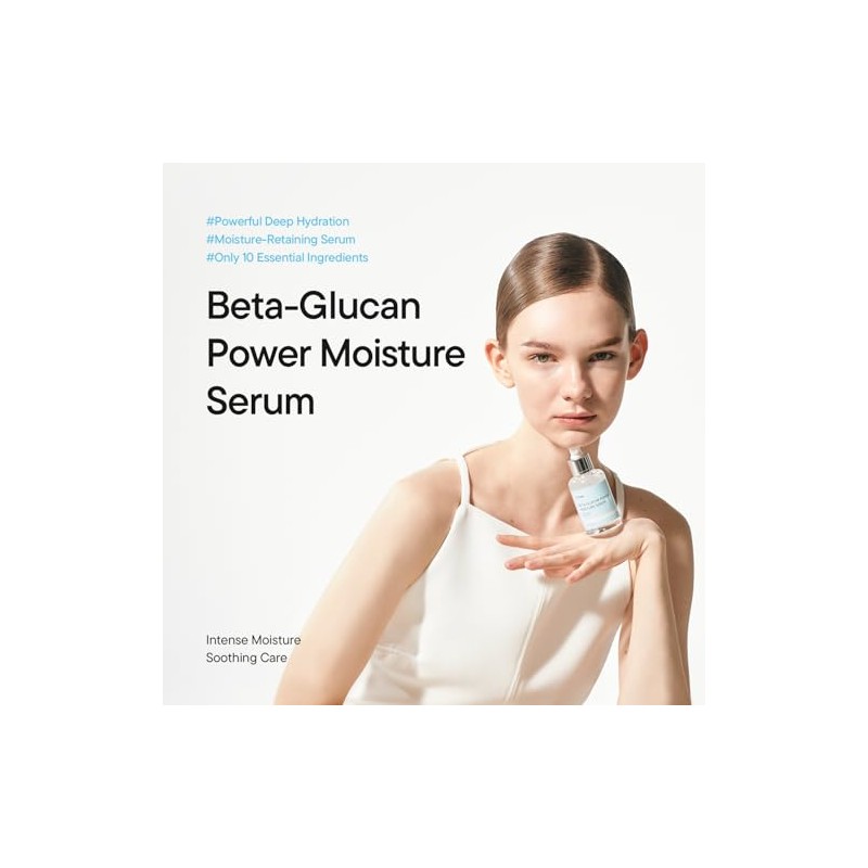 Sérum hidratante iUNIK 98% Beta-Glucan Power, 50 ml. oz. Con