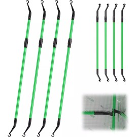 VIVOSUN 4 Sets Grow Tent Mounting Poles for 2'x2'/3'x3'/4'