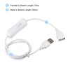 MECCANIXITY USB Cable with ON/Off Switch, USB Male to Female