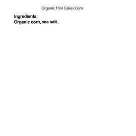 Thin Cakes Organic Corn Salted Pack 6