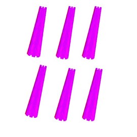 Takikawa HYP Conical Long Rod, 5.1 inches (130 mm), 6 Pieces, 0.5 inches (12 mm), Pink