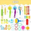 LCY WEDSHI Playdough Tool Set, 49 Pcs Play Dough Tools