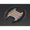 Adafruit Premium Male/Male Jumper Wires - 40 x 3" (75mm)