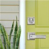 Cielsa Dawn Key Lock Satin Nickel Entry Door Set with