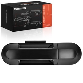 A-Premium Rear Driver Side Exterior Door Handle with Keyhole Compatible with Ford Explorer 2002-2010, Explorer Sport Trac 2007-2010 & Lincoln Aviator 2003 & Mercury Mountaineer 2002-2010, Smooth Black