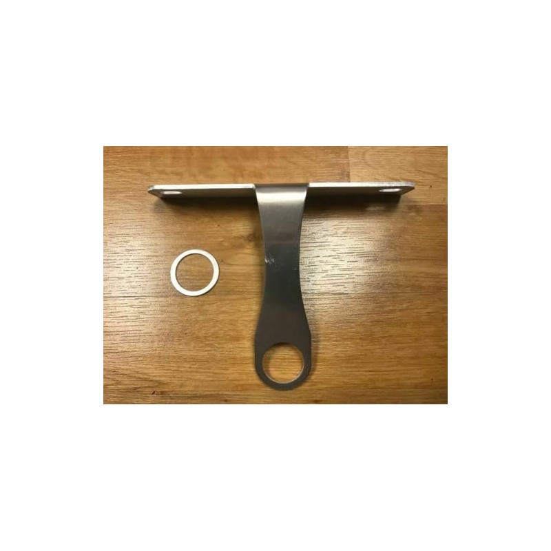 EACCESSORIES EA Flat License Plate Relocation Holder Bracket for Honda