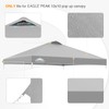 EAGLE PEAK Replacement Canopy Cover with Air Vent for 10x10