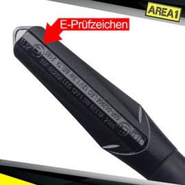 Area1 LED Indicator + Resistors for Z125, Z400, Z500, Z650 Sport, Z800 (E), Z900 (SE/Performance), Z1000 (R/Edition Performance), Z e-1 Sport, Z H2 (SE) 1000, Z 7 (V1/2 Indicators + 2 Resistors)