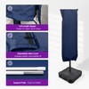 PURPLE LEAF Patio Umbrella Cover Water-Resistant Umbrellas Cover Navy Blue