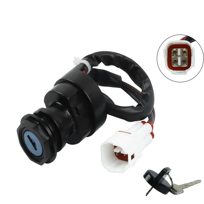 FLYPIG Ignition Key Switch for YAMAHA TIMBERWOLF 250 YFB250F 1994