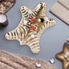 Trycooling Hand Painted Tiger Skin Ceramic Jewelry Dish Small Jewelry