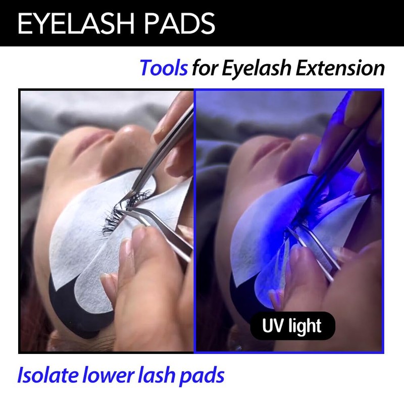 Lunamoon Eye Pads for Eyelash Extension Eyelashes Pads UV Protection
