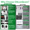 CNLONQ Solar PV Disconnect Switch 32 Amp DC1500V Rapid Shutoff