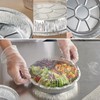 CURTA 8" Round Aluminum Foil Pans with Clear Lids |