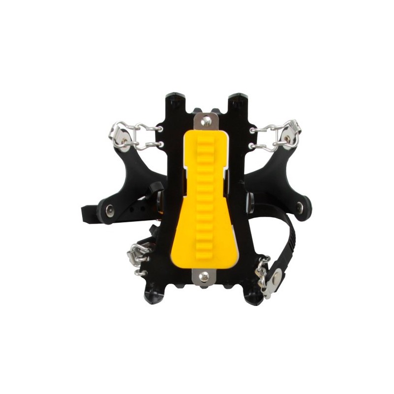 EVERNEW 6-Point Crampons L Yellow EBY014