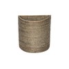 KOUBOO Rattan Laguna Half-Moon Waste Basket Trash Can – Laundry