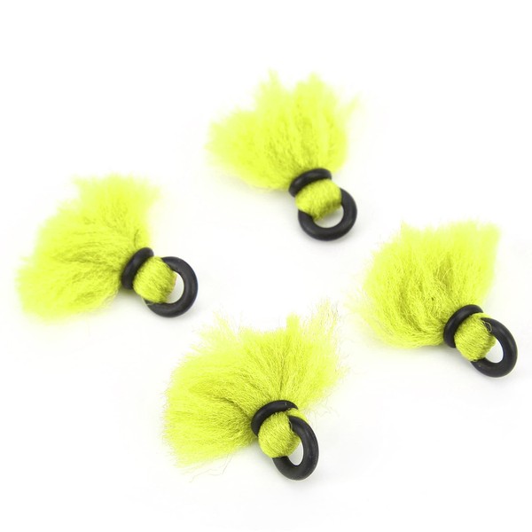 VGEBY Fly Fishing Floats, 4 Pieces Yarn Float Indicator, Disassemble,